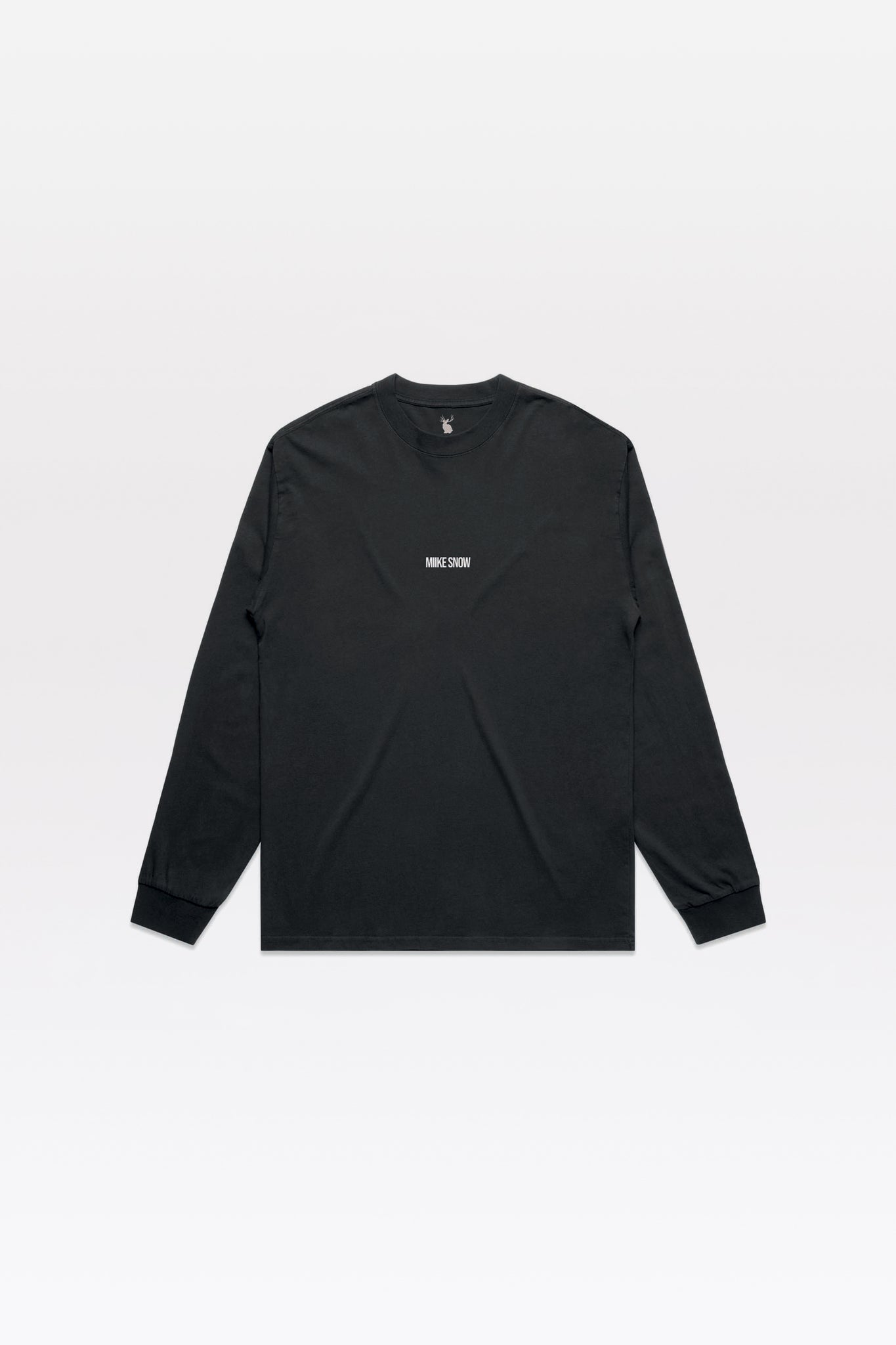 circuit longsleeve t-shirt / faded black (pre-order)