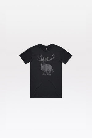 circuit t-shirt / coal black (pre-order)
