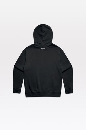 blur hoodie / faded black (pre-order)