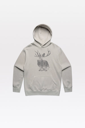 circuit hoodie / faded bone (pre-order)